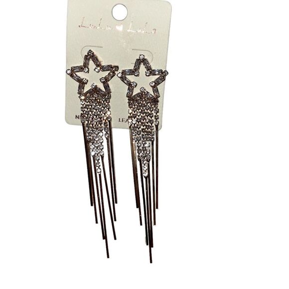 Stars Upon Thars! Star Earrings NWT - Picture 2 of 11
